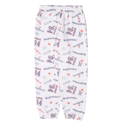 26SS ×Mitchell & Ness ×NBA 総柄プリント スウェットパンツ(Teams Sweatpant)