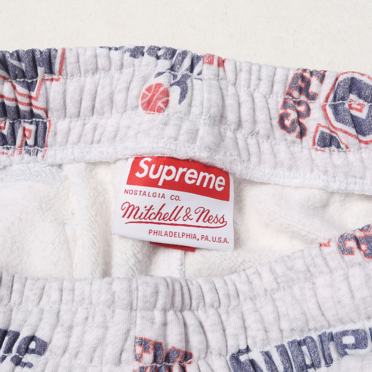 26SS ×Mitchell & Ness ×NBA 総柄プリント スウェットパンツ(Teams Sweatpant)