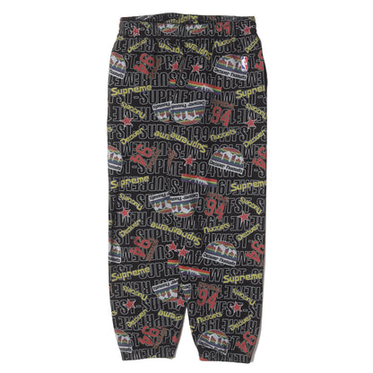 26SS ×Mitchell & Ness ×NBA 総柄プリント スウェットパンツ(Teams Sweatpant)