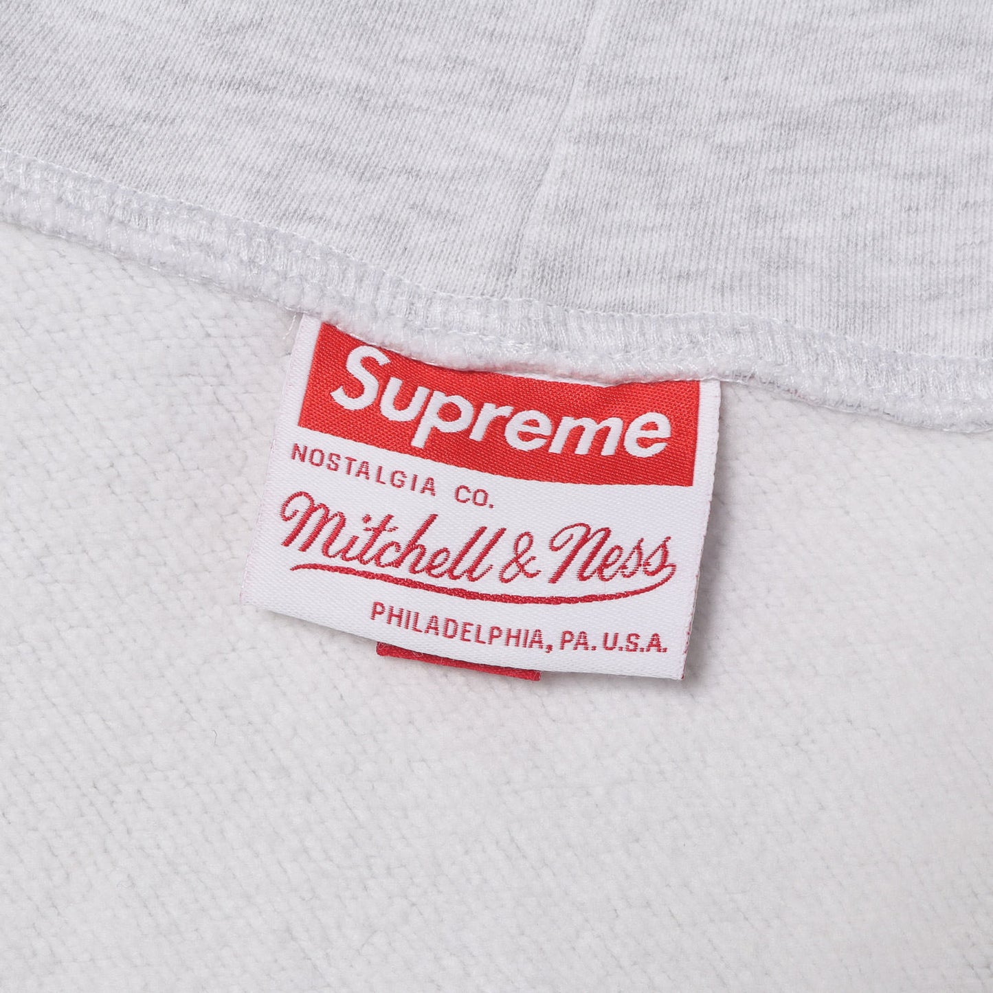 26SS ×Mitchell & Ness 総柄グラフィック ジップ スウェットパーカー(Teams Zip Up Hooded Sweatshirt)