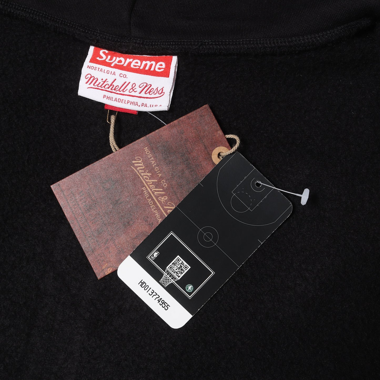 26SS ×Mitchell & Ness 総柄グラフィック ジップ スウェットパーカー(Teams Zip Up Hooded Sweatshirt)