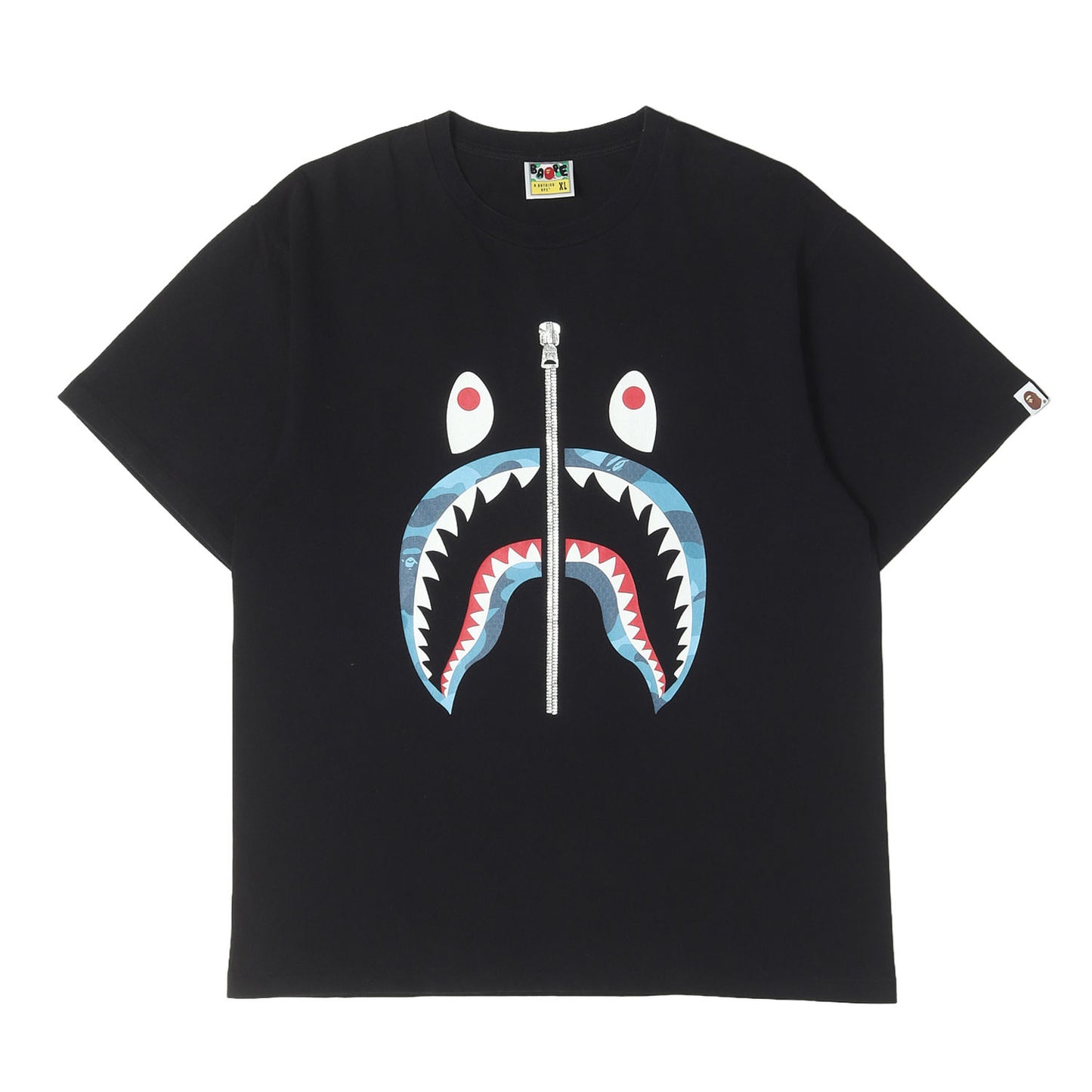 ハニーコンボカモ シャーク プリント Tシャツ(HONEYCOMB CAMO SHARK TEE)