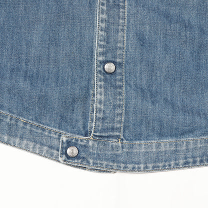 [ユーロモデル] 00s 70100-0853 立体裁断 デニムジャケット / モロッコ製 ENGINEERED JEANS