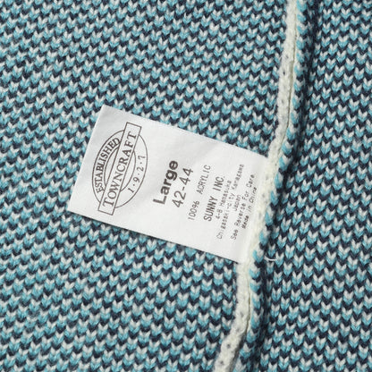 22AW ×TOWN CRAFT ダイヤ柄 ジャガードニット カーディガン (DAIYA JACQUARD CARDIGAN)