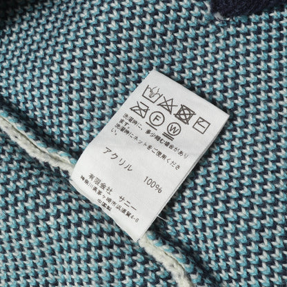 22AW ×TOWN CRAFT ダイヤ柄 ジャガードニット カーディガン (DAIYA JACQUARD CARDIGAN)