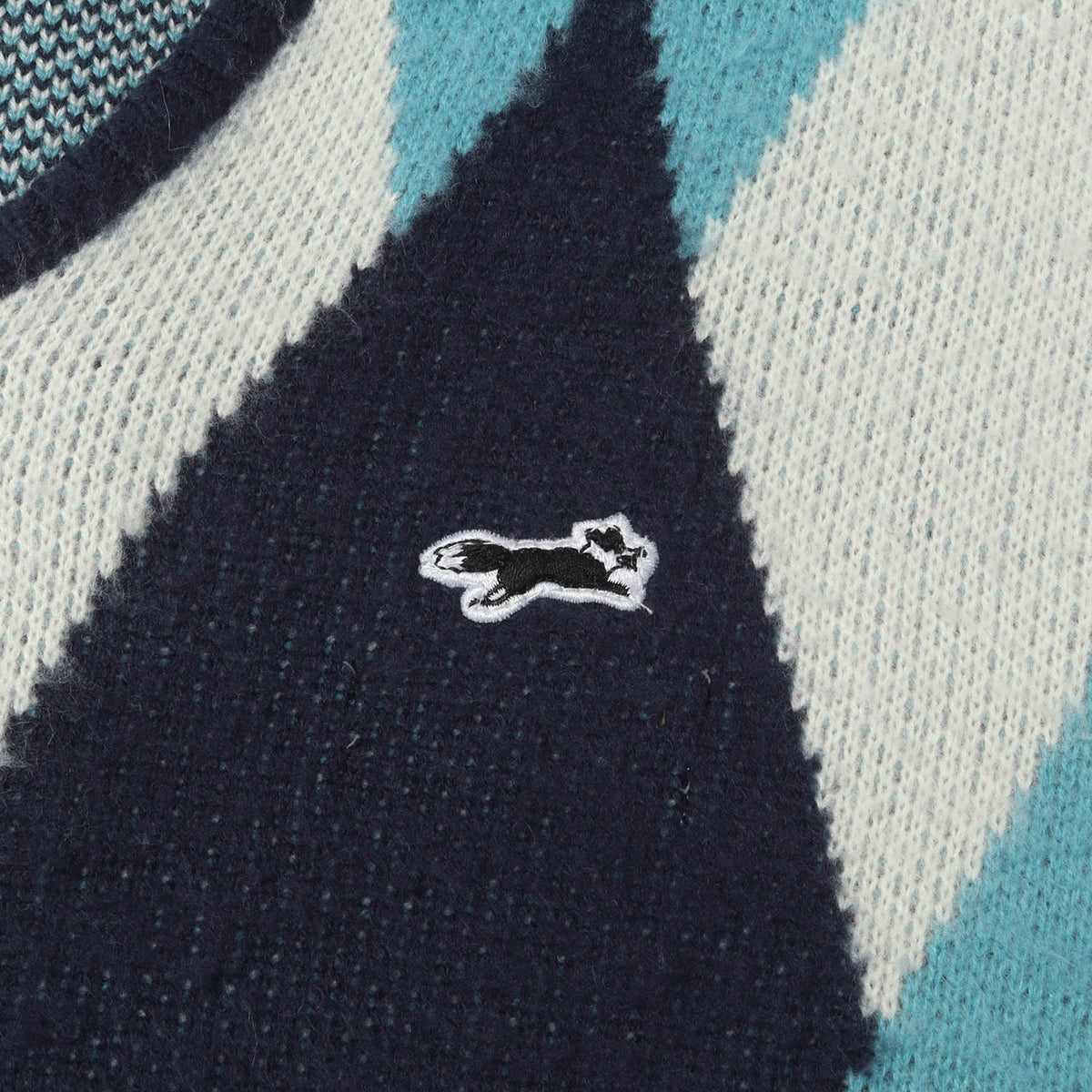22AW ×TOWN CRAFT ダイヤ柄 ジャガードニット カーディガン (DAIYA JACQUARD CARDIGAN)