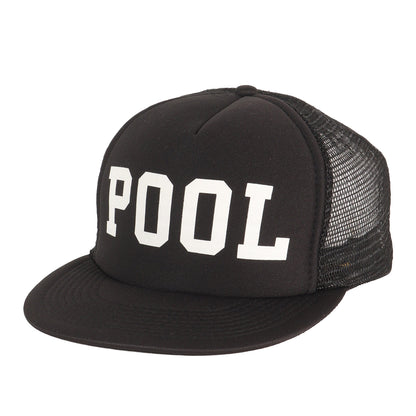 POOLロゴ メッシュキャップ