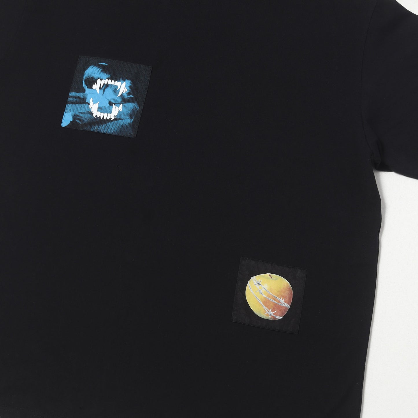 25SS ランダムパッチ オーバーサイズ Tシャツ