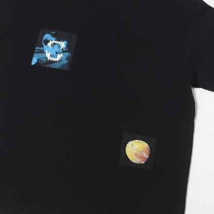 25SS ランダムパッチ オーバーサイズ Tシャツ