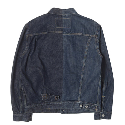BEAMS別注 1st / 3rd ドッキング デニムジャケット HALF&HALF COLLECTION
