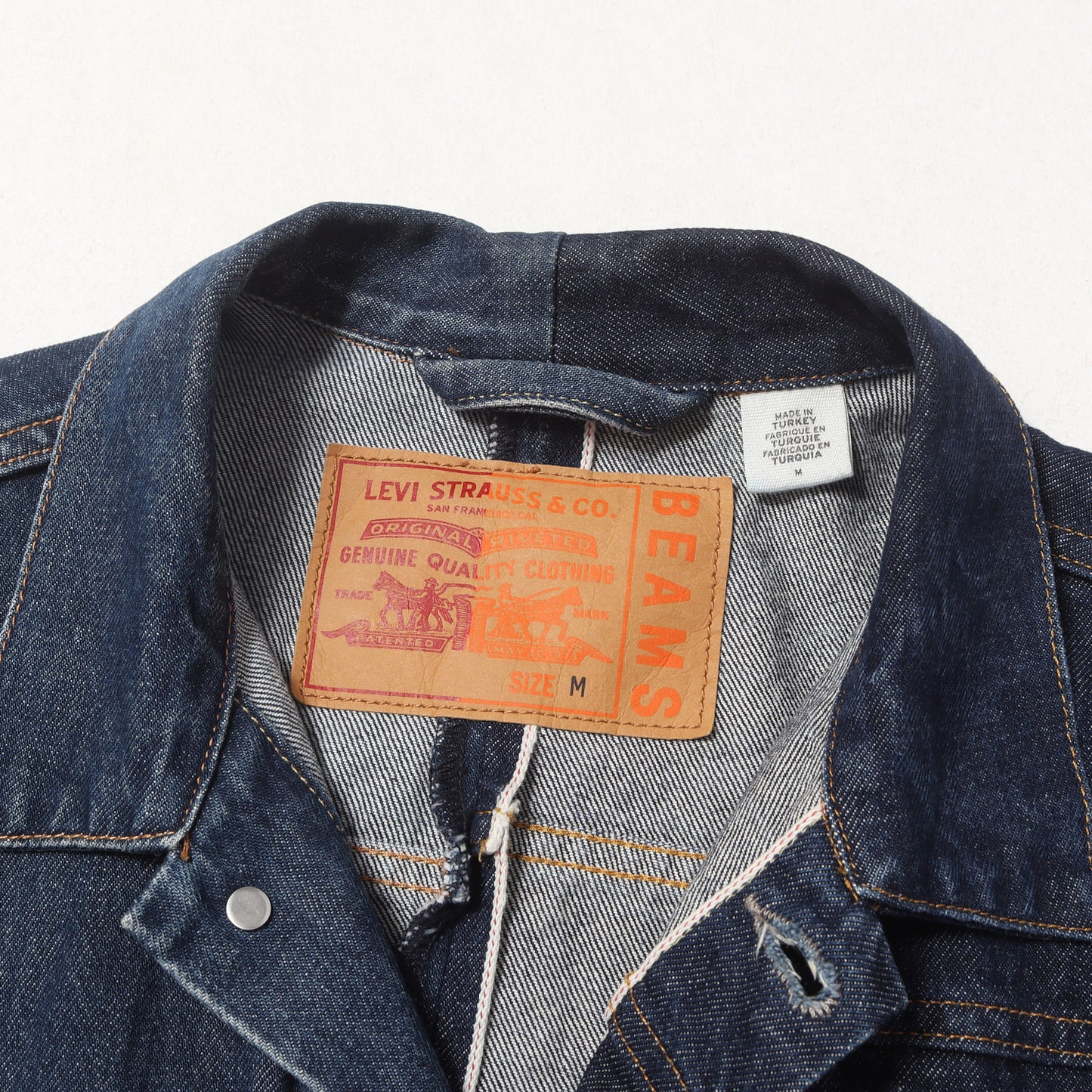 BEAMS別注 1st / 3rd ドッキング デニムジャケット HALF&HALF COLLECTION