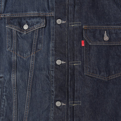 BEAMS別注 1st / 3rd ドッキング デニムジャケット HALF&HALF COLLECTION