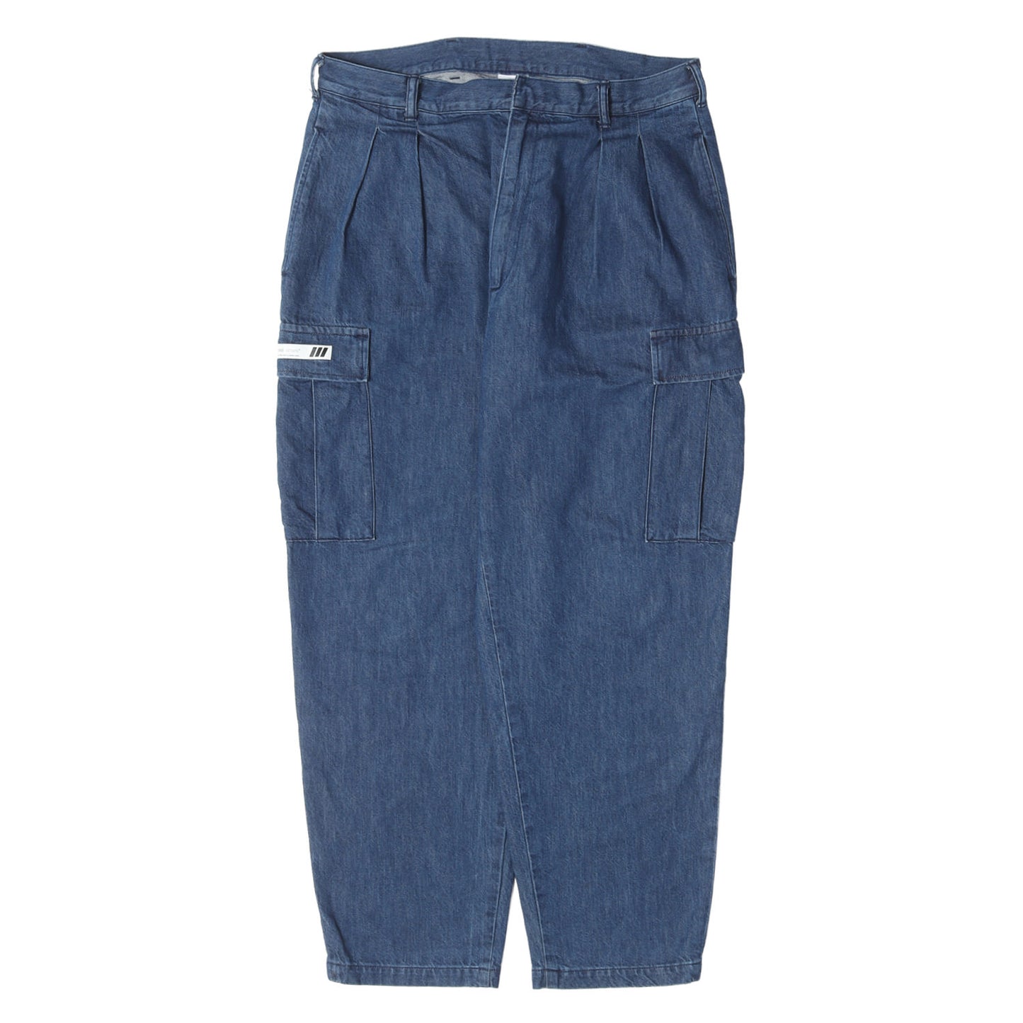 25SS ウォッシュ加工 デニム カーゴパンツ(MILT2301 / TROUSERS / COTTON. DENIM)