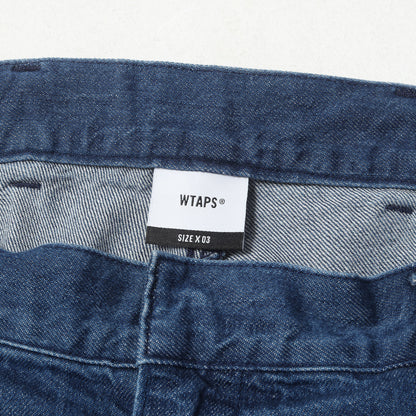 25SS ウォッシュ加工 デニム カーゴパンツ(MILT2301 / TROUSERS / COTTON. DENIM)