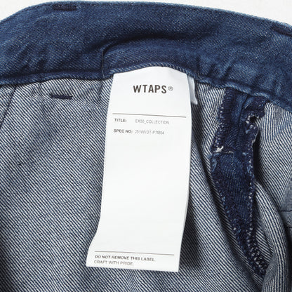 25SS ウォッシュ加工 デニム カーゴパンツ(MILT2301 / TROUSERS / COTTON. DENIM)