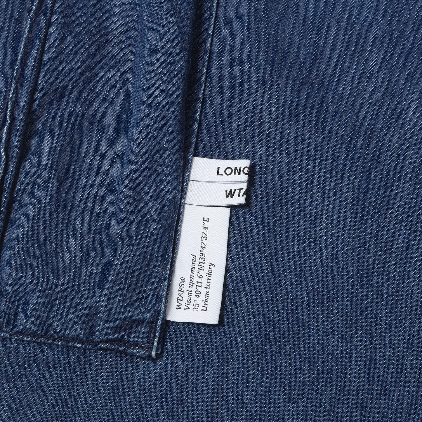 25SS ウォッシュ加工 デニム カーゴパンツ(MILT2301 / TROUSERS / COTTON. DENIM)