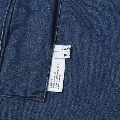 25SS ウォッシュ加工 デニム カーゴパンツ(MILT2301 / TROUSERS / COTTON. DENIM)