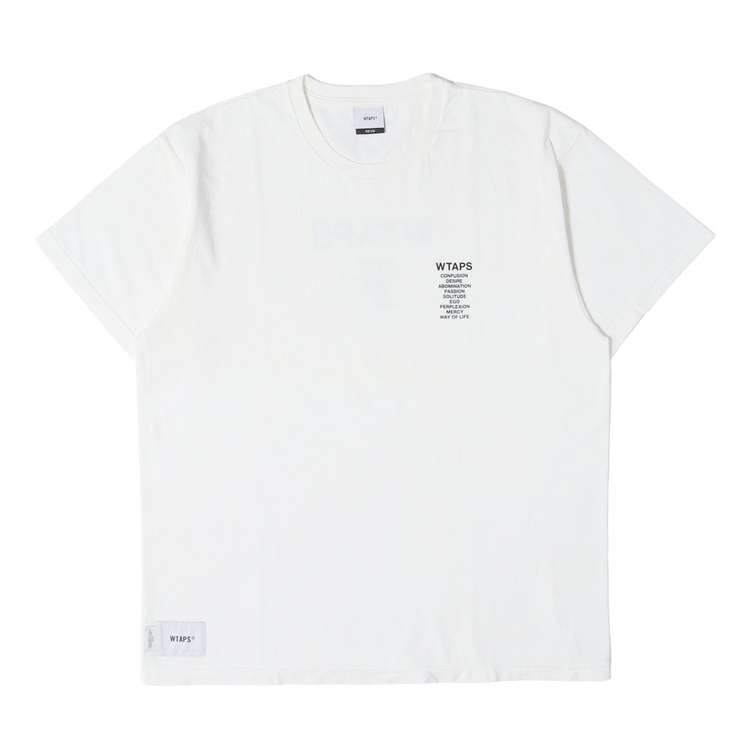 24SS ブランドロゴ Tシャツ(INGREDIENTS / SPEC / SS / COTTON)