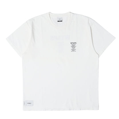 24SS ブランドロゴ Tシャツ(INGREDIENTS / SPEC / SS / COTTON)
