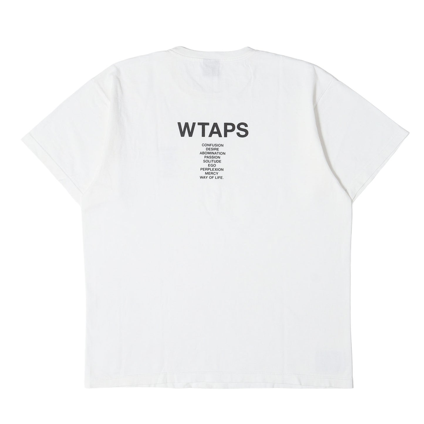24SS ブランドロゴ Tシャツ(INGREDIENTS / SPEC / SS / COTTON)