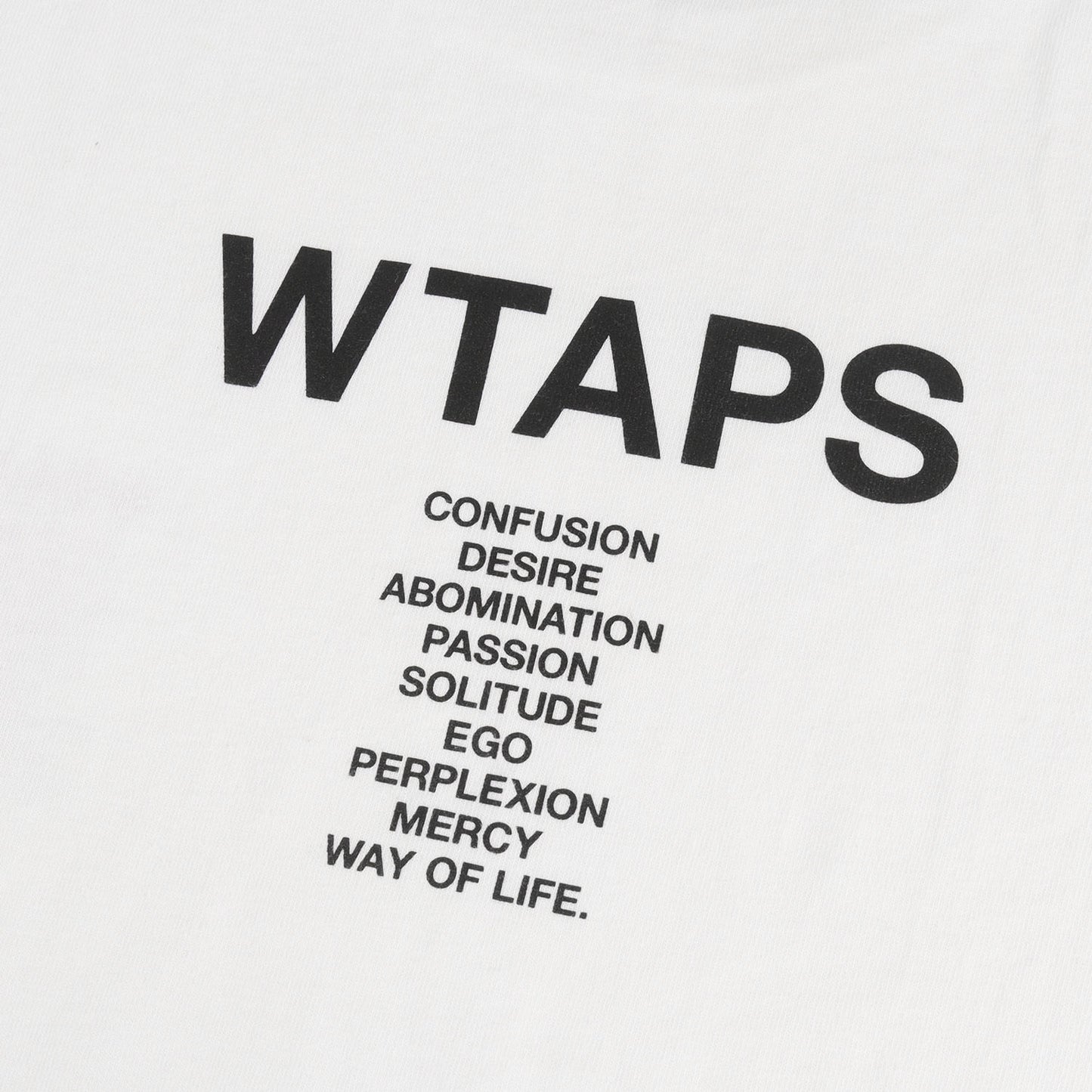 24SS ブランドロゴ Tシャツ(INGREDIENTS / SPEC / SS / COTTON)