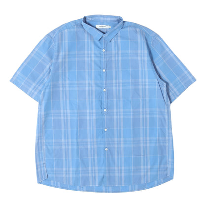 25SS マドラスチェック コットン 半袖シャツ(STRANGER S/S SHIRT COTTON MADRAS CHECK)