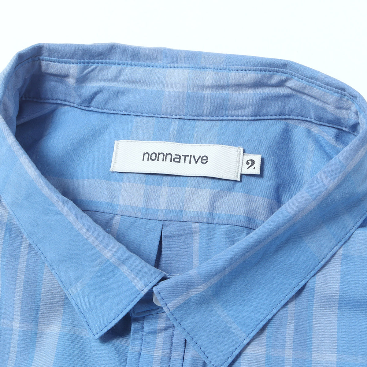 25SS マドラスチェック コットン 半袖シャツ(STRANGER S/S SHIRT COTTON MADRAS CHECK)