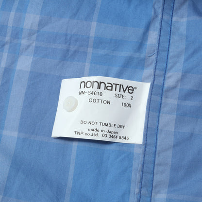25SS マドラスチェック コットン 半袖シャツ(STRANGER S/S SHIRT COTTON MADRAS CHECK)