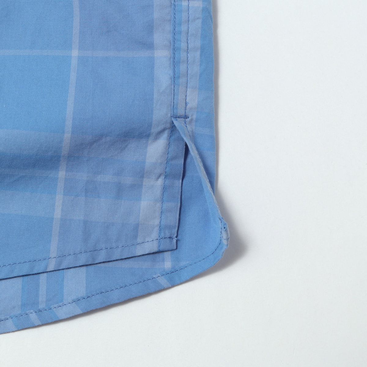 25SS マドラスチェック コットン 半袖シャツ(STRANGER S/S SHIRT COTTON MADRAS CHECK)