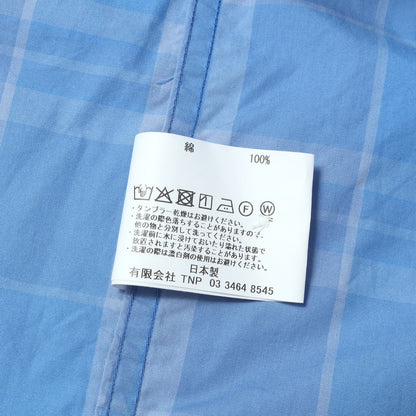 25SS マドラスチェック コットン 半袖シャツ(STRANGER S/S SHIRT COTTON MADRAS CHECK)