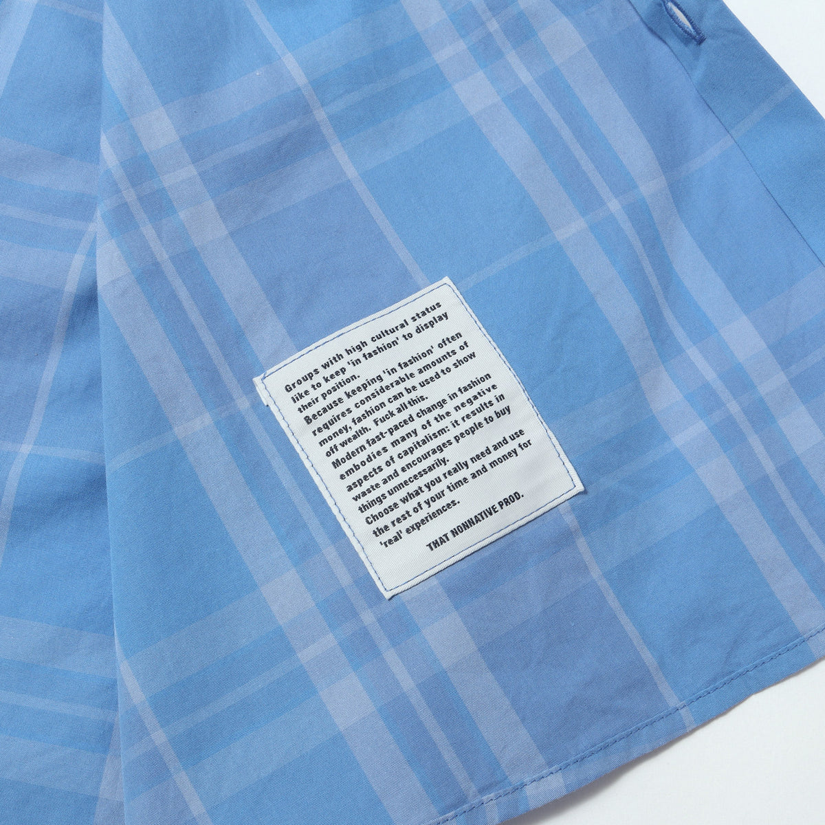 25SS マドラスチェック コットン 半袖シャツ(STRANGER S/S SHIRT COTTON MADRAS CHECK)