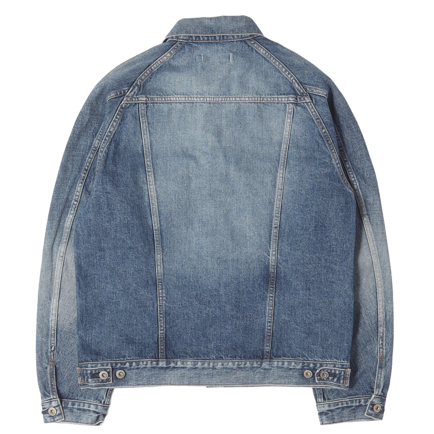 24AW ヴィンテージ加工 3rdタイプ デニムジャケット(Trucker Blouson Cotton 13.5oz Denim VW Light)