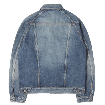 24AW ヴィンテージ加工 3rdタイプ デニムジャケット(Trucker Blouson Cotton 13.5oz Denim VW Light)