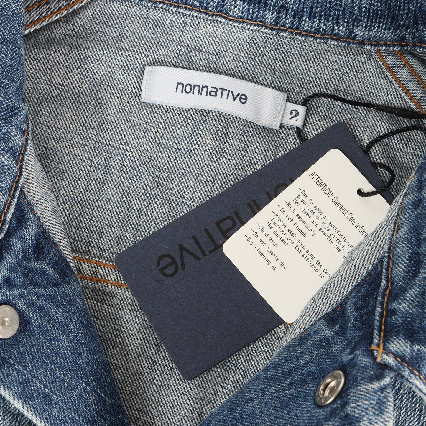24AW ヴィンテージ加工 3rdタイプ デニムジャケット(Trucker Blouson Cotton 13.5oz Denim VW Light)