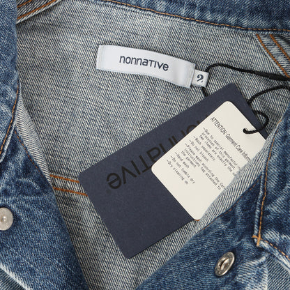 24AW ヴィンテージ加工 3rdタイプ デニムジャケット(Trucker Blouson Cotton 13.5oz Denim VW Light)