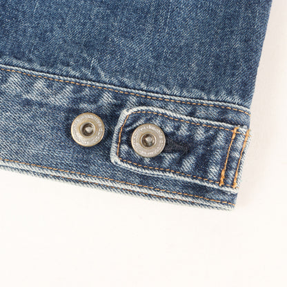 24AW ヴィンテージ加工 3rdタイプ デニムジャケット(Trucker Blouson Cotton 13.5oz Denim VW Light)