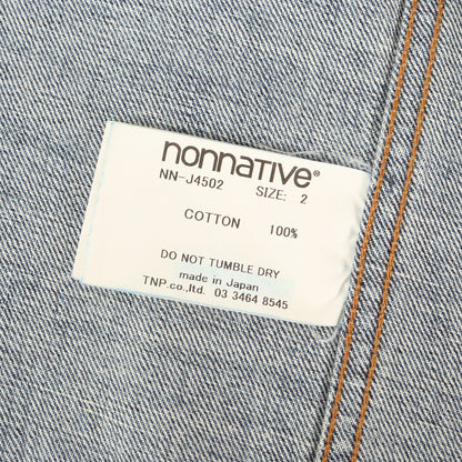 24AW ヴィンテージ加工 3rdタイプ デニムジャケット(Trucker Blouson Cotton 13.5oz Denim VW Light)