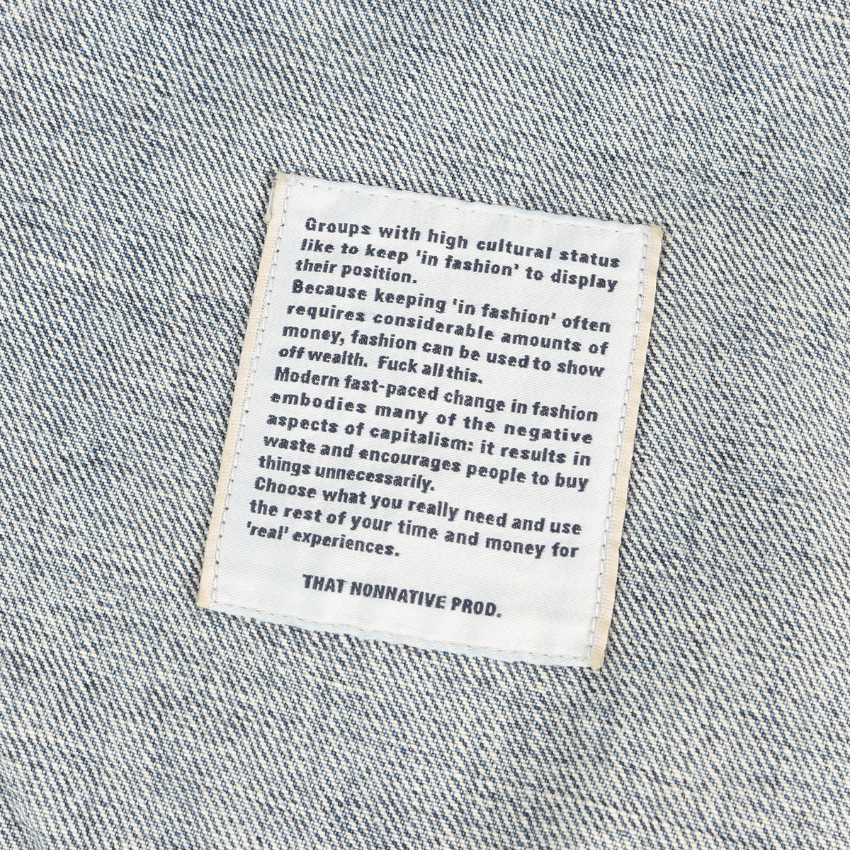 24AW ヴィンテージ加工 3rdタイプ デニムジャケット(Trucker Blouson Cotton 13.5oz Denim VW Light)
