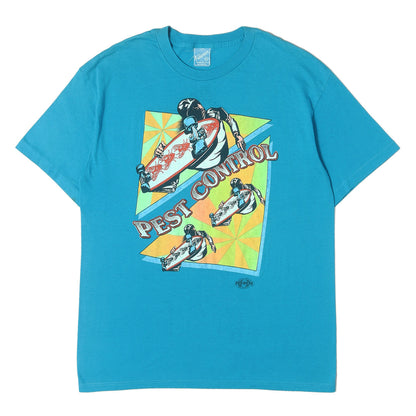 80s PEST CONTROL スケーター グラフィック Tシャツ / USA製 Fun wear