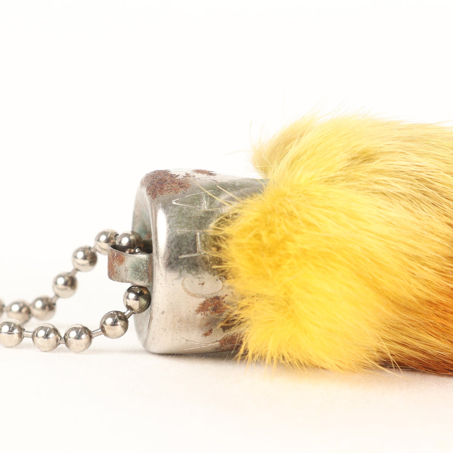 50s - 60s ラビットフット ラッキーチャーム キーホルダー LUCKEY CHARM U.S.A刻印
