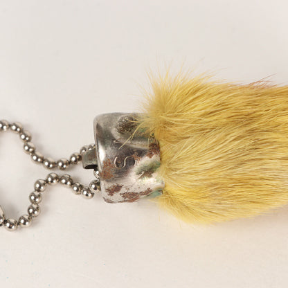 50s - 60s ラビットフット ラッキーチャーム キーホルダー LUCKEY CHARM U.S.A刻印