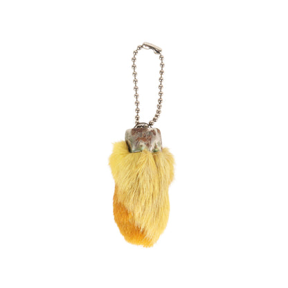 50s - 60s ラビットフット ラッキーチャーム キーホルダー LUCKEY CHARM U.S.A刻印