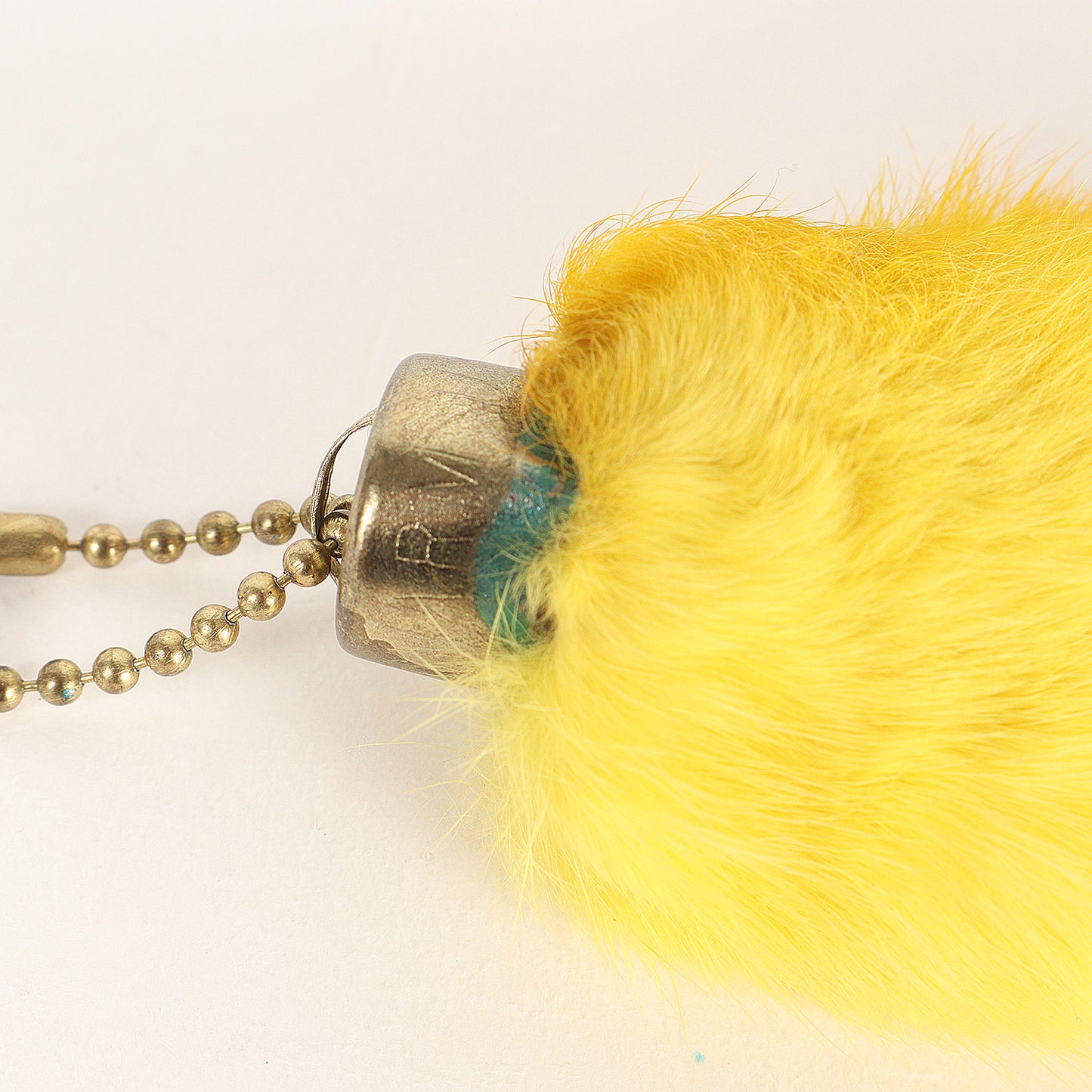 50s - 60s ラビットフット ラッキーチャーム キーホルダー LUCKEY CHARM U.S.A刻印