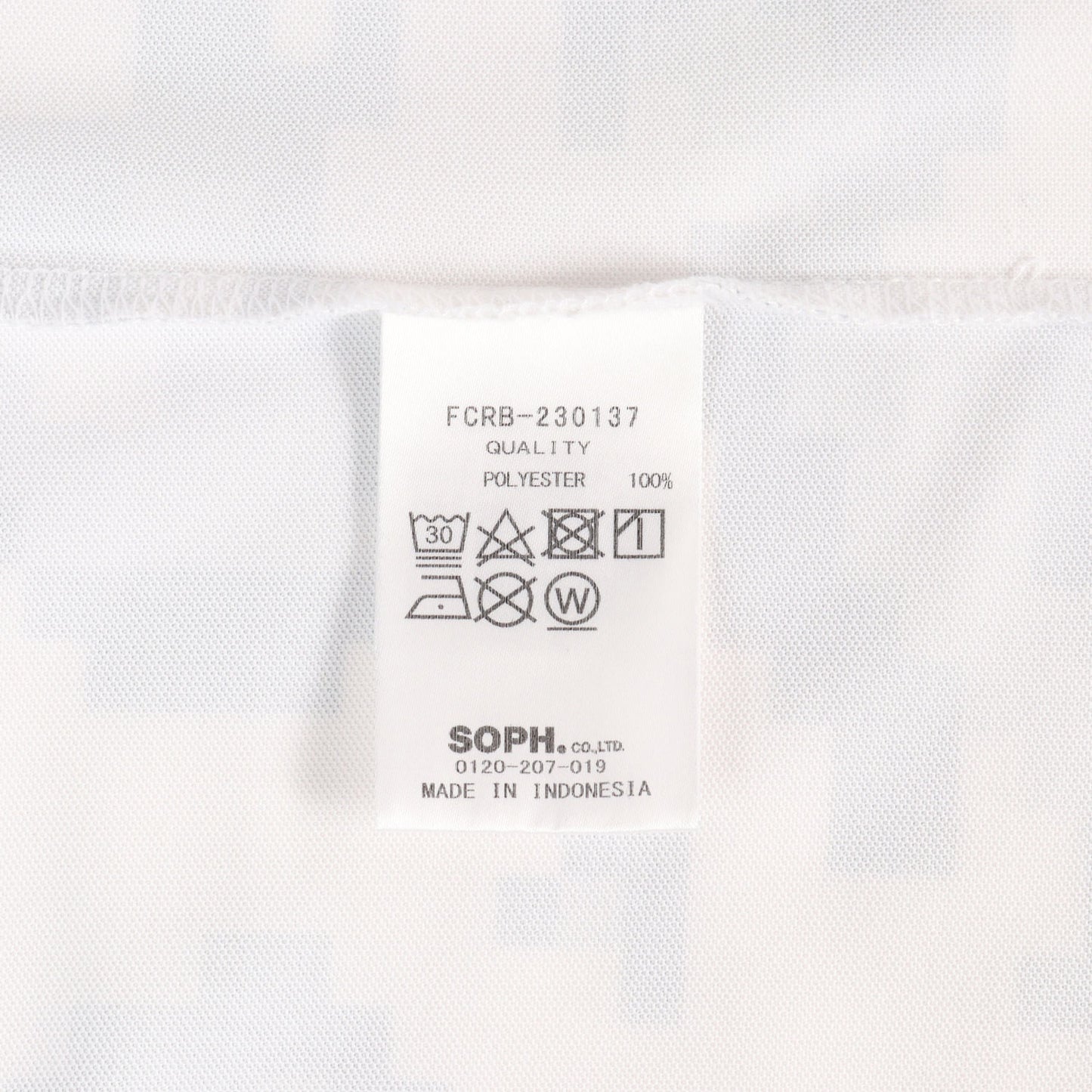 23SS デジタルレオパード柄 ストレッチ ポロシャツ(WHOLE PATTERN S/S POLO)