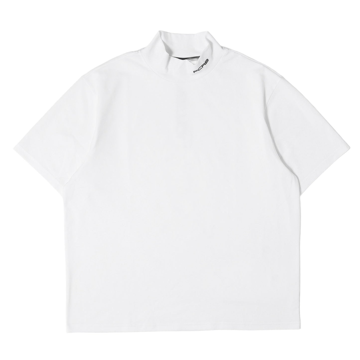 24AW バックロゴ モックネック ストレッチ Tシャツ (S/S TEAM MOCK NECK TOP)