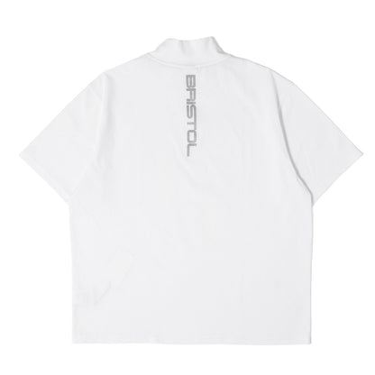 24AW バックロゴ モックネック ストレッチ Tシャツ (S/S TEAM MOCK NECK TOP)