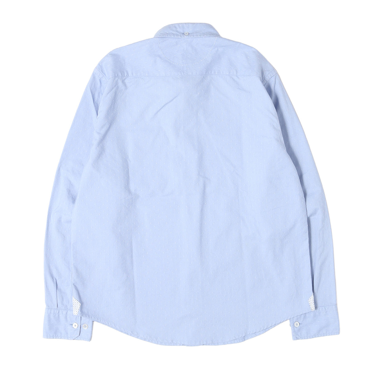 ピンドット刺繍 オックスフォード ボタンダウンシャツ(V+V B.D. BASIC L/S IT / イタリア製)