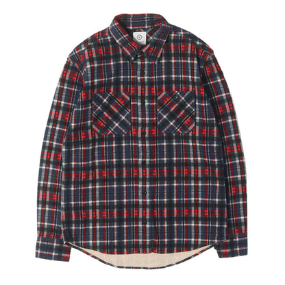 00s ブラックエルク プリントチェック フランネルシャツ(BLACK ELK FLANNEL)