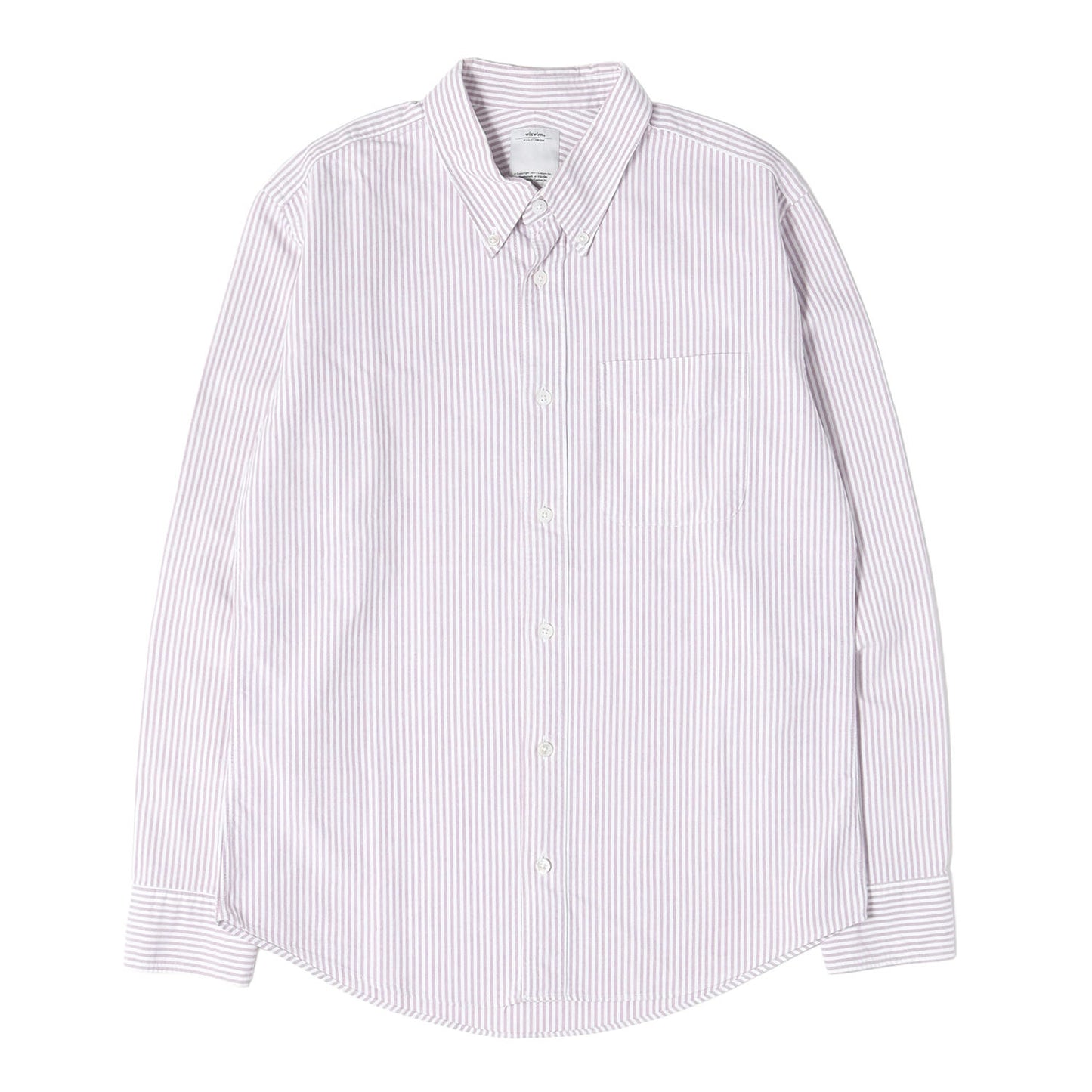 00s ストライプ オックスフォード ボタンダウンシャツ(BECHER STRIPE B.D. SHIRT L/S)
