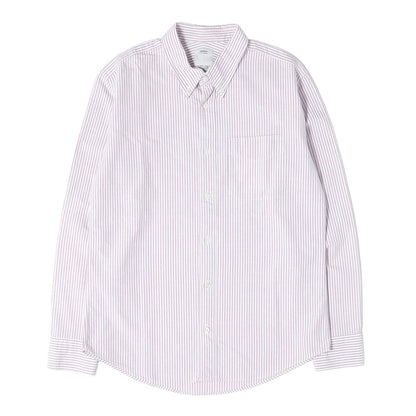 00s ストライプ オックスフォード ボタンダウンシャツ(BECHER STRIPE B.D. SHIRT L/S)